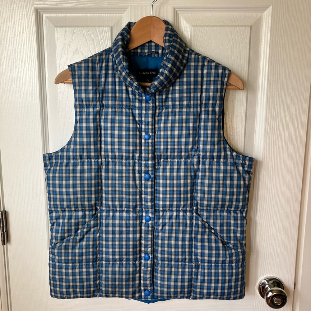 Lands End Puffer Vest